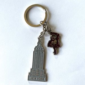 New York City charm keychain key holder charms. NYC-King Kong